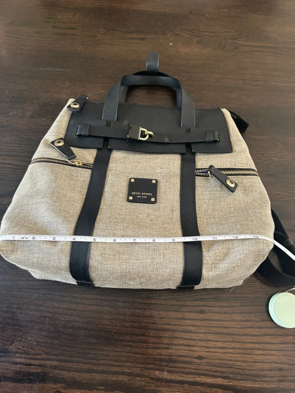 Henri Bendel Jetsetter convertible backpack - Picture 14 of 15